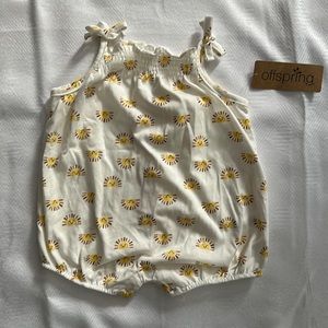 Brad new offspring baby girl one piece Playwear